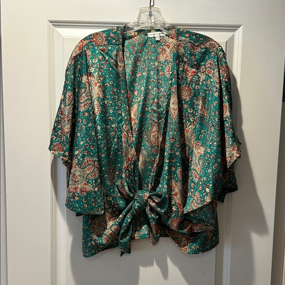 Karma Highway Tie-Front Kimono